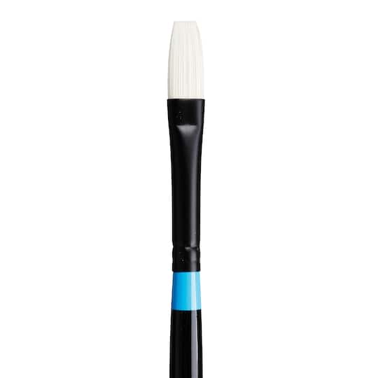 Michaels, Princeton™ Aspen™ Synthetic Long Handle Flat Brush – Category: Acrylic